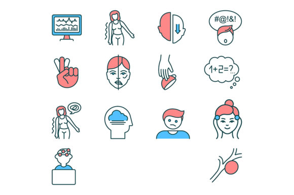 Brain Health RGB Icons