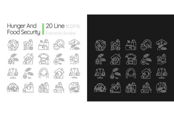 Graphic Asset for Hunger and Food Security Campaigns