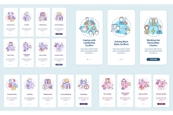 Graphic Templates for Modern UI Design